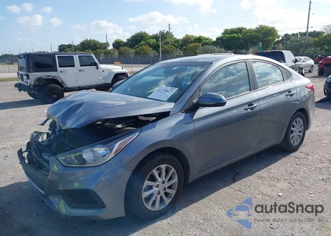 2018 Hyundai Accent Sel из США, поврежденный, VIN 3KPC24A32JE011551